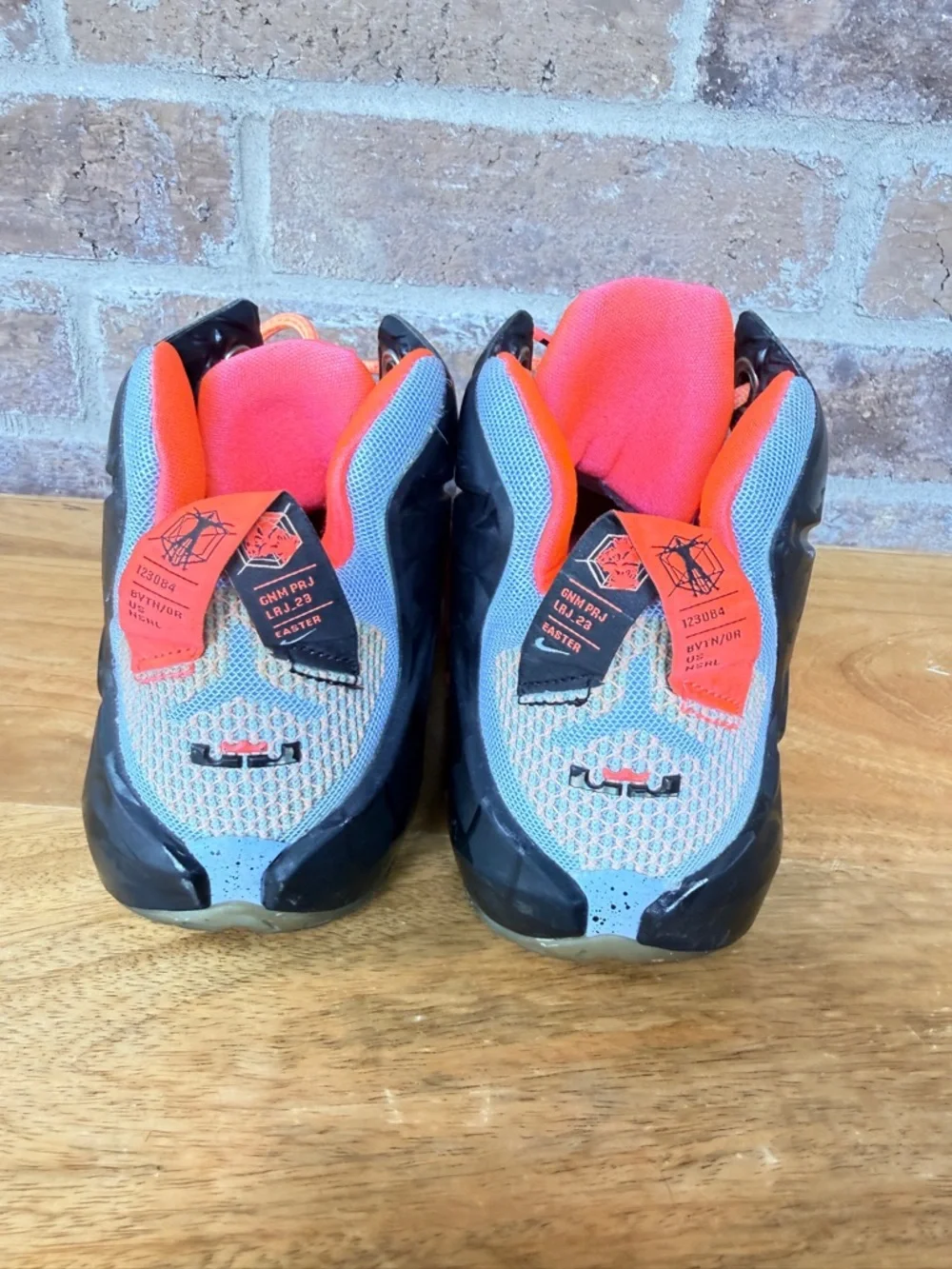 Nike Kids LeBron 12 Easter Sneakers.